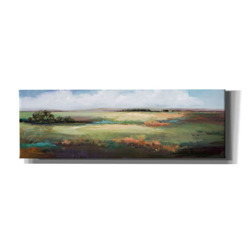 «A Day To Be Lazy On Canvas» par Karen Hale, reproduction, H 12 po x l 36 po x P 1,5 po
