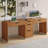 78 Inch Two Person Desk with Drawers, Double Computer Desk with Storage 5 Drawers for Two Person, Extra Long Writing Desk Workstation with File Drawer for Home Office-114256207