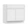 36" W Birch Plywood Freestanding Single Base Storage Cabinet with Soft Close Door