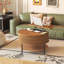Table basse à plateau relevable Farmhouse Brown