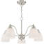 Lustre classique à 5 lumières avec abat-jour