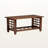 Piquant Natural Wood Living Room Occasional Table in Cherry, 17.14'' H X 40.30'' W X 20.37'' D