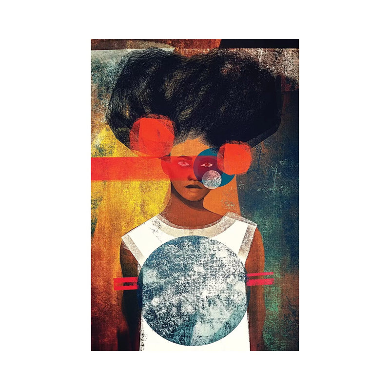Blade Running by Erin K. Robinson - Painting on Canvas, Wrapped Canvas, 66.04cm H x 45.72cm W x 1.91cm D