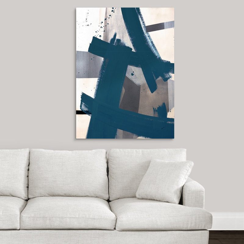 « acceptant le contrôle », peinture sur toile, Toile tendue, H 40 po x l 30 po x P 1,25 po