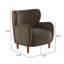 Fauteuil club à oreilles rembourré-929525857