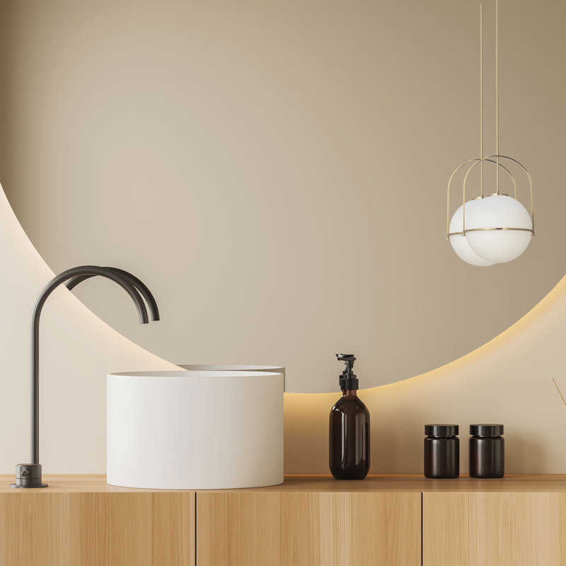 Luminaire suspendu incandescent 1 lumière Paola, H 17 po x l 11,5 po x P 11,5 po, Laiton vieilli