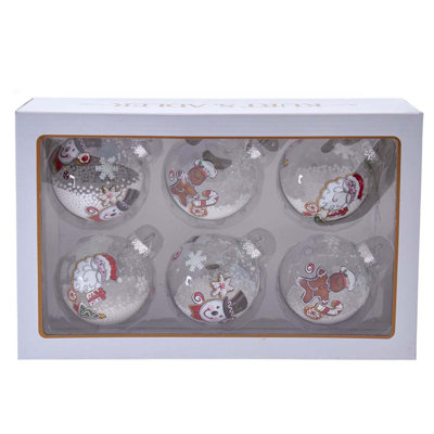 Ensemble de 6 boules de Noël