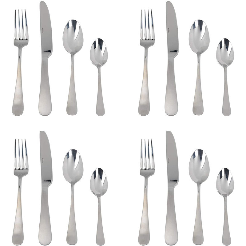 Mikasa Ciara Satin Symmetry 16 Piece Cutlery Set