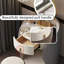 23.62"Gray Modern Vanity With Stool and Mirror