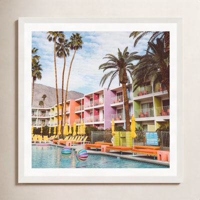 Tulle "Palm Springs Pool Day VII" Print
