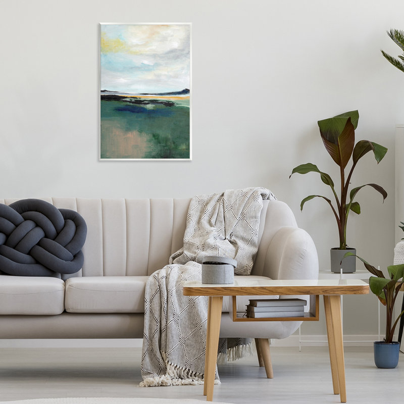 Plaque murale Umber Landscape Illusion, design par 1x, H 19 po x l 13 po
