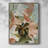 Bouquet Scatter IV Framed Print - Solid Wood-249492865