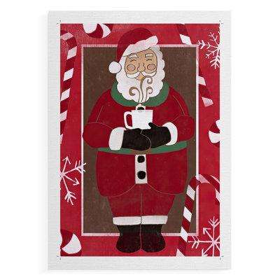 Cozy Cocoa Christmas Collection B -Canvas Print Only - NOT FRAMED