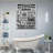 " Golden Bathroom Rules " by HomeyNotes Studio-1302068493