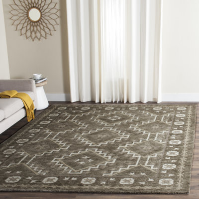 Rudra Hand Tufted Wool Southwestern Rug