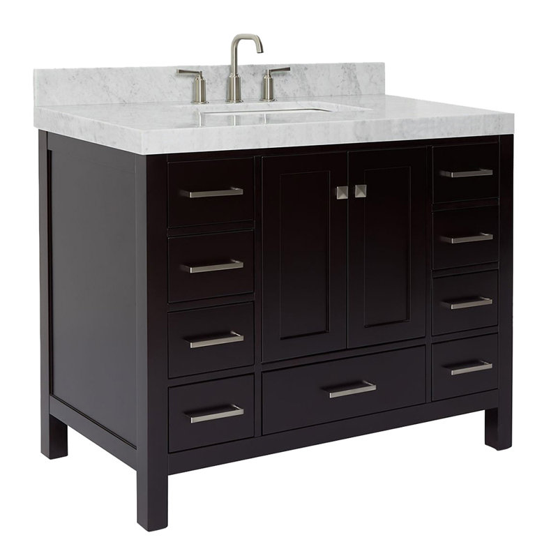 Meuble-lavabo simple 42 po Cambridge, Espresso
