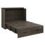 Lit armoire escamotable avec station de charge Murphy, lit plateforme pliable avec grand tiroir de rangement-215910301