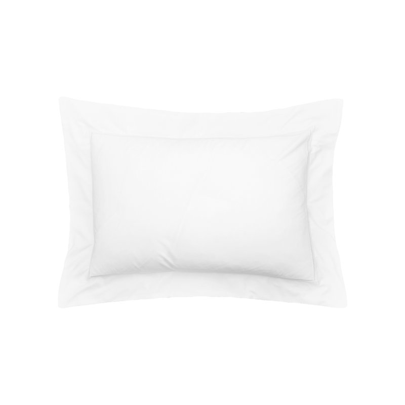 Ensemble de draps en percale 100% coton 400 fils Coltrane, Grand, Blanc