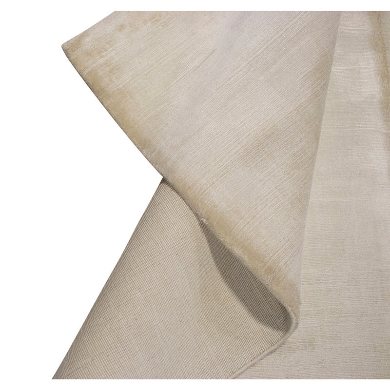 High-Quality Hand-Knotted Brown And Green Area Rug