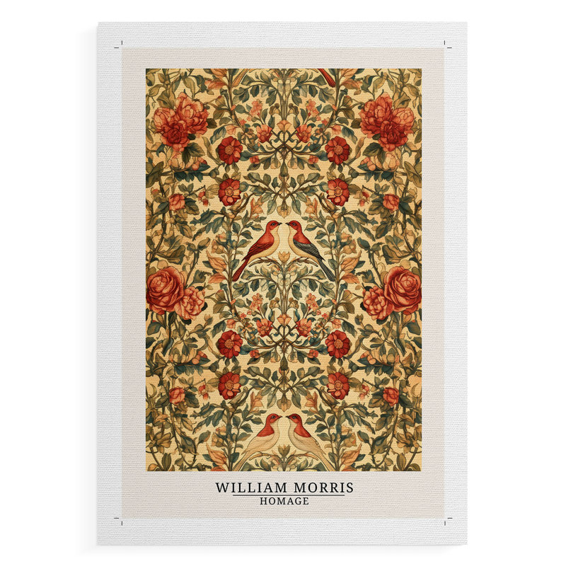 Série WG-MRRIS CDXLVII - Impression sur toile seulement - NON-CADRE, H 36 po x l 24 po