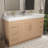 60" Double Bathroom Vanity Set with Drawers and Doors-98420112