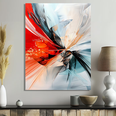 Starlight Bloom Of Fractal Art I - Abstract  Fractal Canvas Print