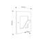 Kaly Metal Wall Organizer with Key Hooks - Single