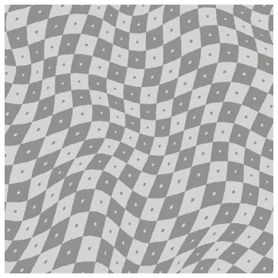 Housses de couette à carreaux ondulés