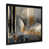 Impression noire sur toile encadrée sélectionné