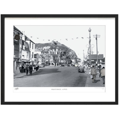Hastings, C1955 by Francis Frith - Single Picture Frame Print