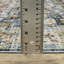 Tapis décoratif antidérapant bleu / doré Annegrethe-2113097392