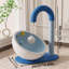 Grand bol à griffer pour chat 26,77 po, lit à griffer pour chat multifonctionnel et chaise longue avec jouet interactif