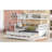 Twin-Over-Full Bunk Bed With Twin Trundle And Drawers, Separable Design For Maximum Space Efficiency-1696127565