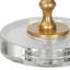  Ensemble de 2 lampes de table de table en cristal