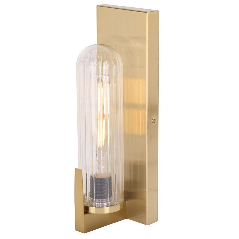 Nicola 4.5 Inch Wall Sconce, Brass