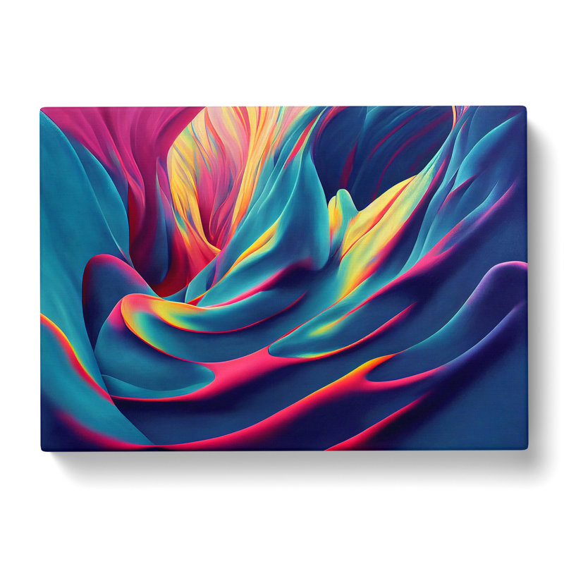 Celebrated Modern Abstract - Wrapped Canvas, 50cm H x 76cm W x 3cm D