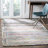 Nantucket Hand Tufted Wool/Cotton Geometric Rug in Brown/Pink/Blue-642355636