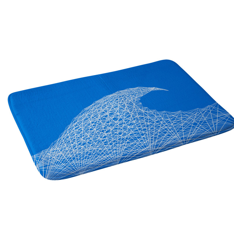Tapis pour salle de bain fimbis wave