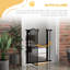 Pressure Mounted Pet Gate With Door-94590198-94282347