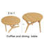 Table basse 2-en-1 Modern Modern