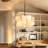 Cirrus 1 - Light Silk Kitchen Island Pendant Light