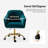 Adan Modern Velvet Task Chair with Wood Frame and Back-1441039654