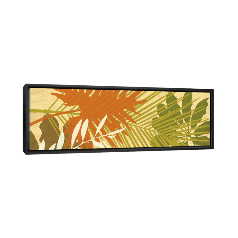 «Fresh I», impression sur toile, H 12 po x l 36 po x P 1,5 po, Toile avec cadre noir