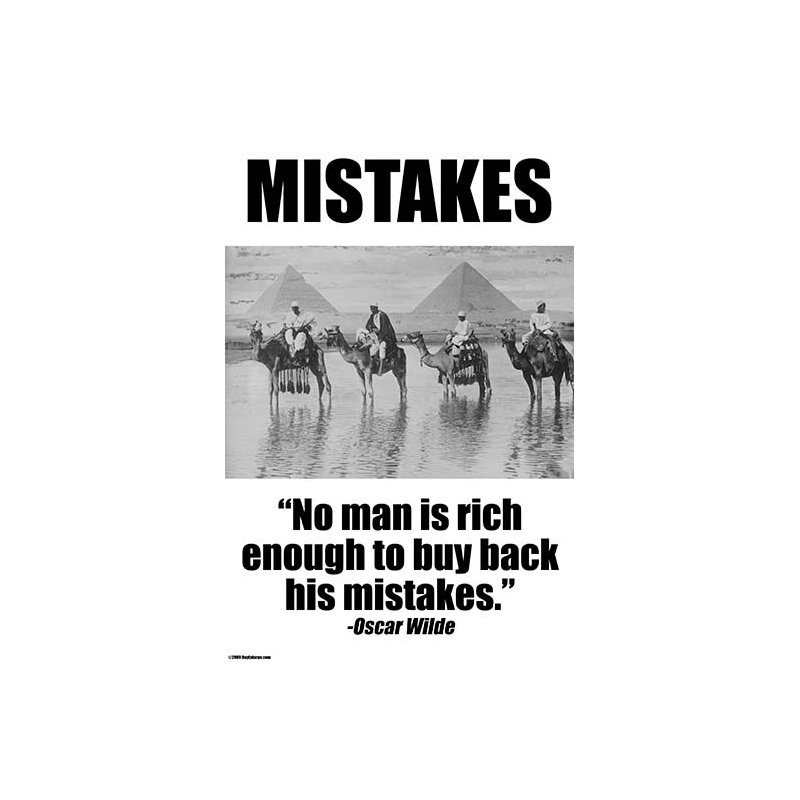 " Mistakes " by Wilbur Pierce