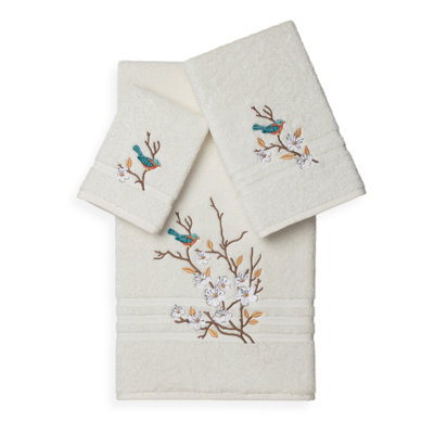 Spring Time 3 Piece Towel Set