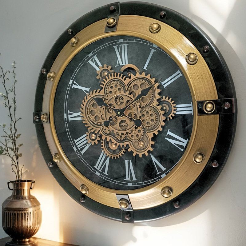 Metal Wall Clock