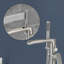 Robinet de baignoire autoportant avec pomme de douche à main Topcraft-94128381