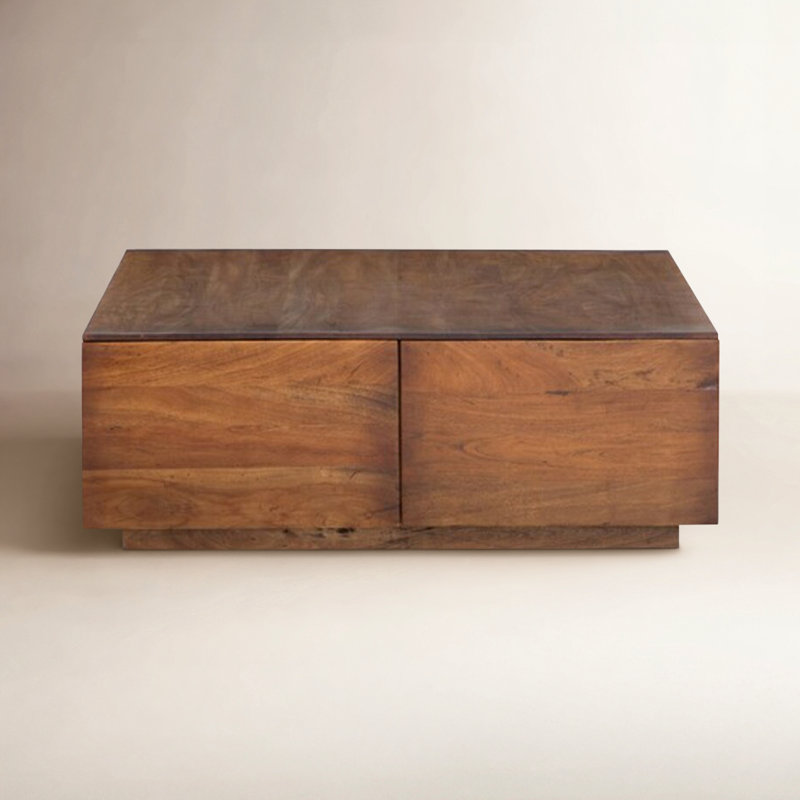 Mullane Solid Wood Top Single Coffee Table