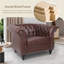 Fairport 39" W Tufted Chesterfield Chair-580779896