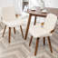 Chaise rembourrée en similicuir Kelham -525314969